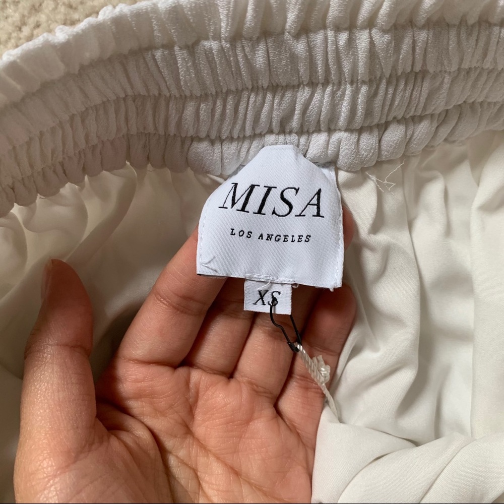 MISA Lupyta White Skirt - Picture 5 of 5